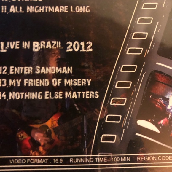 Metal Attack by Metallica (DVD, Sep-2012) Live In Korea 2006, Brazil 2012, 2012 - Picture 5 of 6